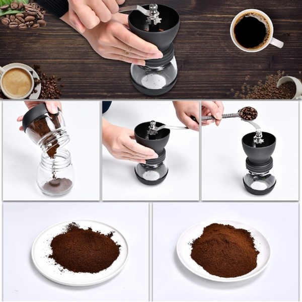 Cam%20Hazneli%20Seramik%20Kahve%20Değirmeni%20Manuel%20Öğütücü