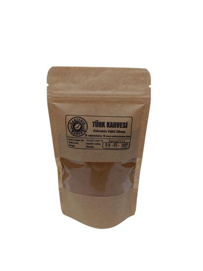 Vakitsiz Kahve Türk Kahvesi Kilitli Paket 100 G
